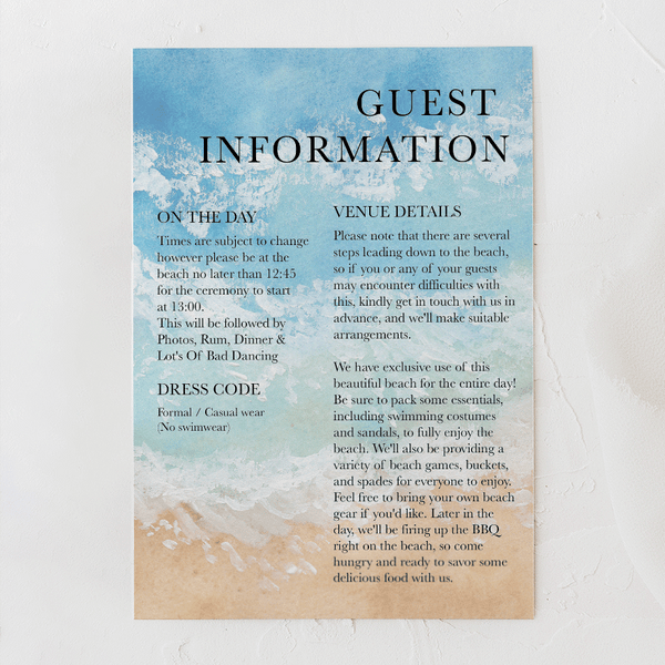 OceanHaze: Details Card