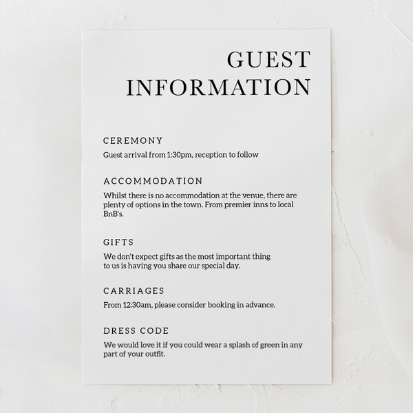 Timeless: Details Card