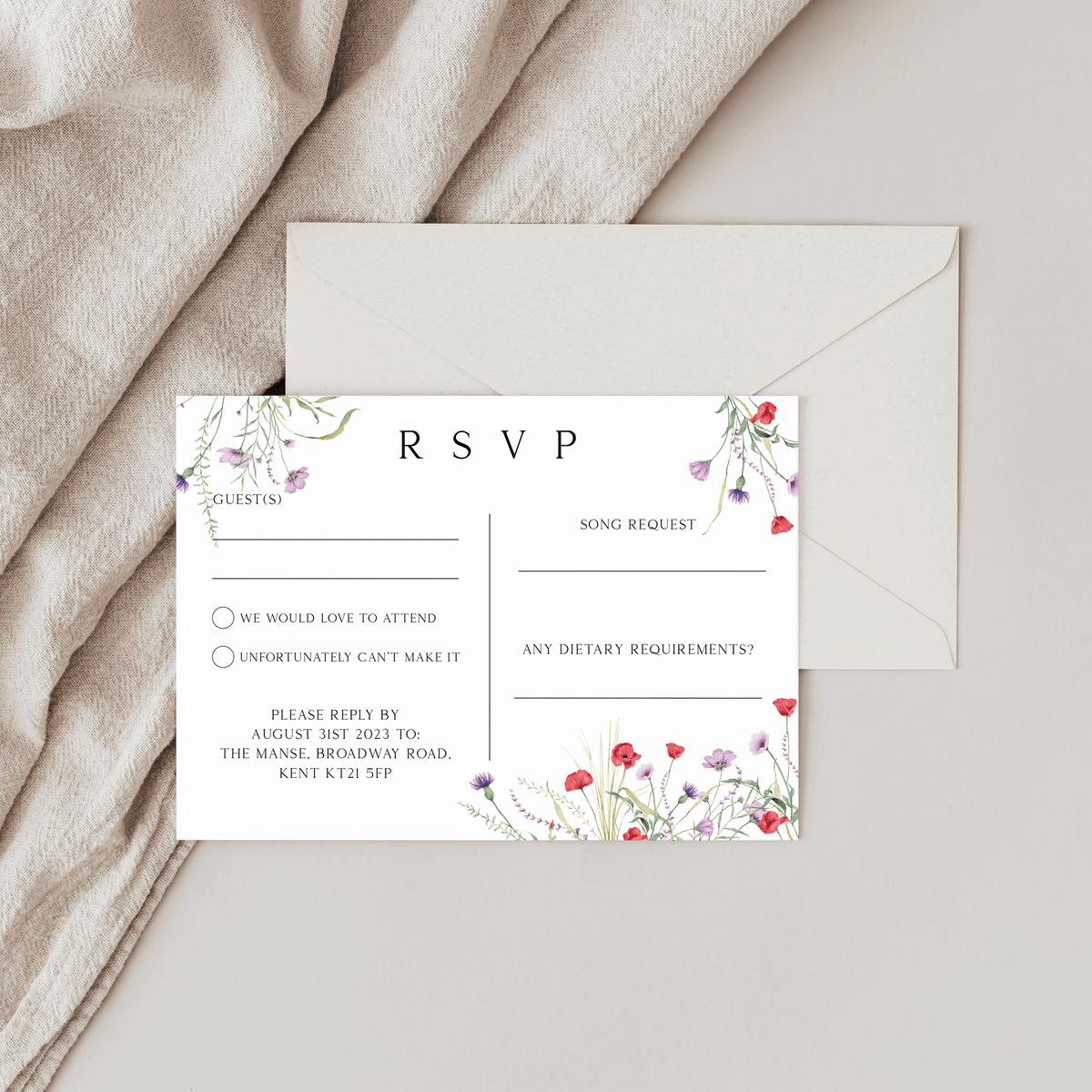 Poppy: RSVP