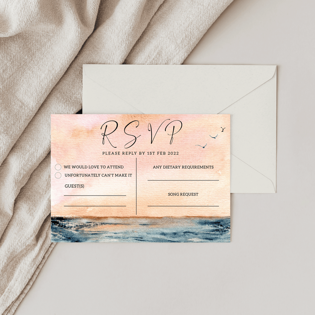 OceanBlush: RSVP