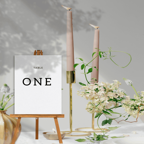 Table Numbers