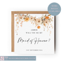 Wedding Proposal Card - Boho Wildflowers