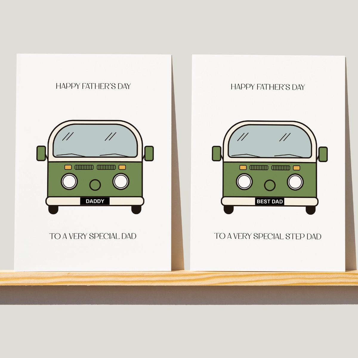 Blue/Green Camper