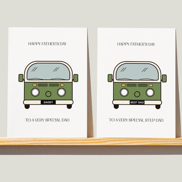 Blue/Green Camper