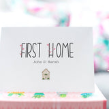 New Home Card, Congratulations on New Home, Happy New Home, Home Sweet Home, First Home Card, Housewarming Card, New House Personalised Card