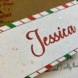 Personalised Letter From Santa, Father Christmas Letter, Nice List Certificate, Stocking Filler, North Pole Letter.