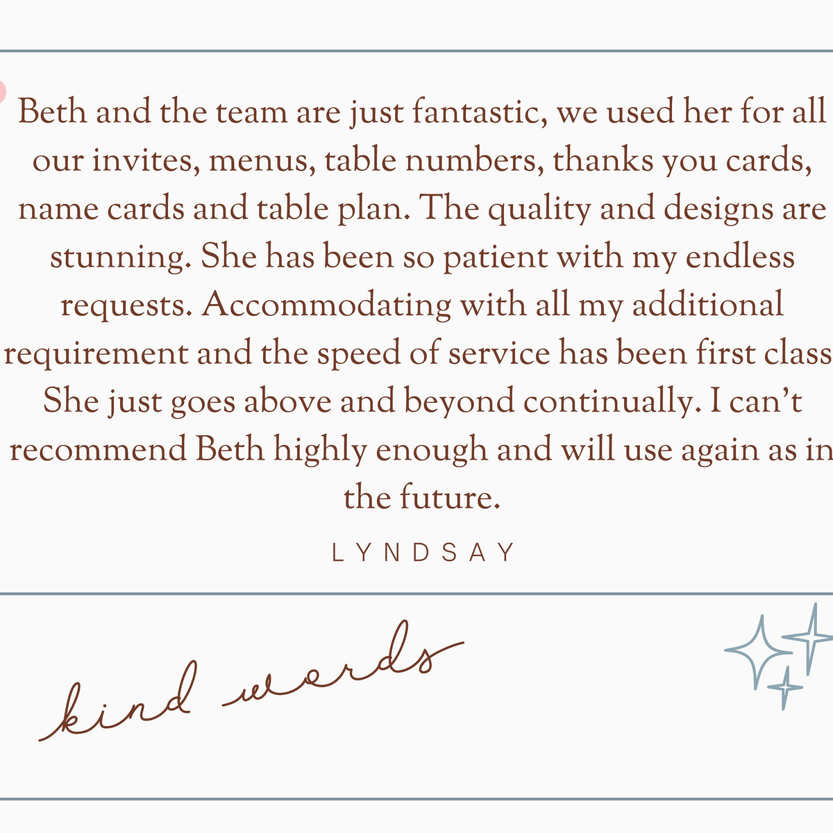 Wildflower Double Sided Invitations