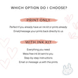 Personalised Baby Hand & Footprint Gold Foil Print, New Baby Keepsake Gift, Birth Announcement Print, Nursery Wall Art, Grandparent Gift.