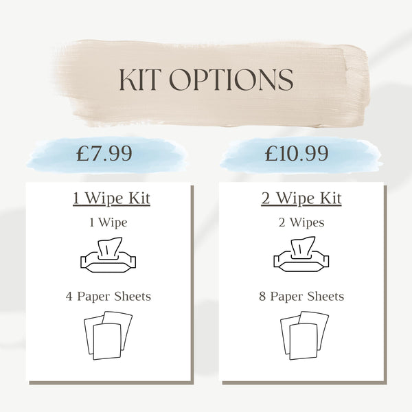 Baby Hand and Footprint Kit, Clean & Safe Inkless Prints, Perfect First Prints Keepsake Set, New Baby Gift, Baby Shower Gift.