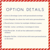 Baby's First Christmas Letter from Father Christmas