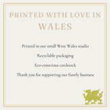 Welsh Dragon Valentine’s Card, Fancy a Cwtch?, Welsh Love Card