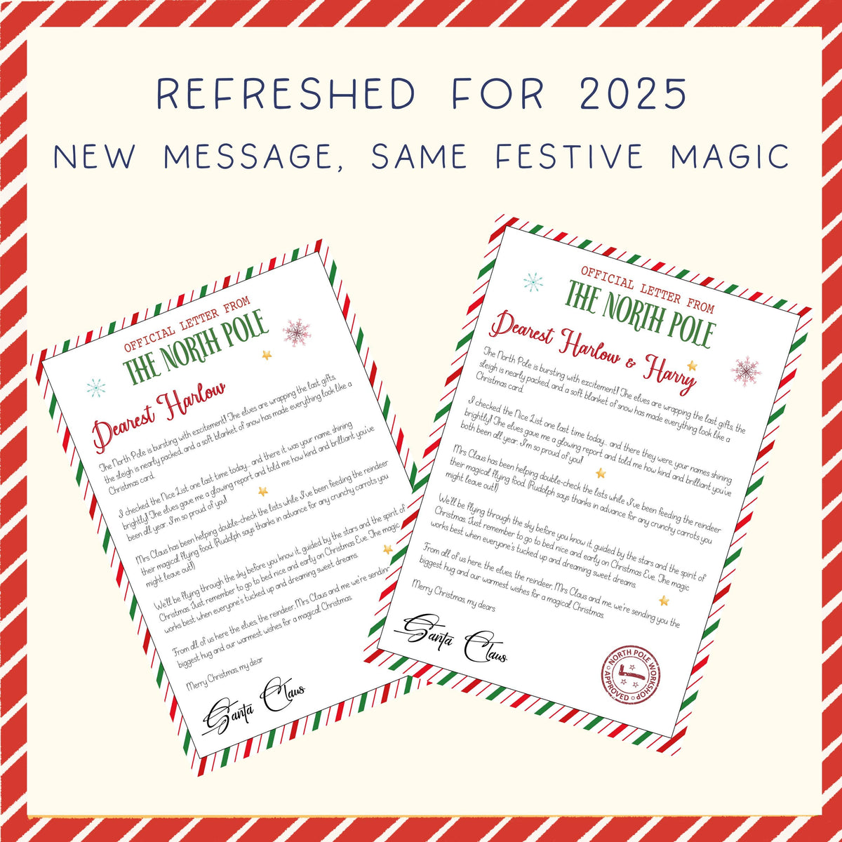 Personalised Letter From Santa/Father Christmas