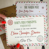 Baby's First Christmas Letter from Father Christmas