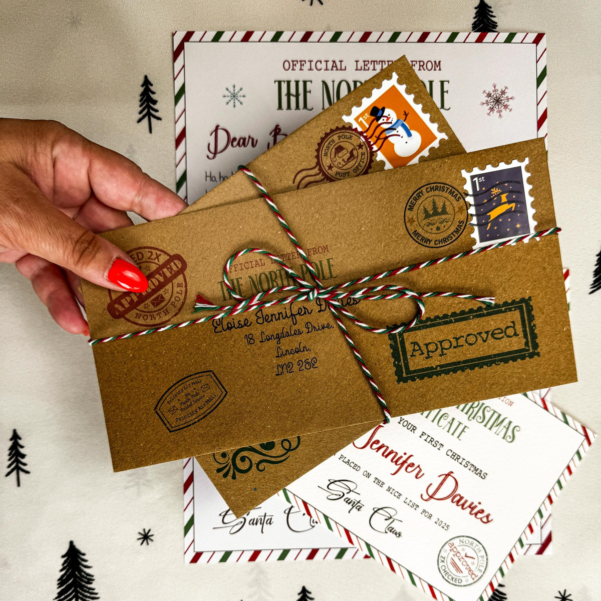 Baby's First Christmas Letter from Father Christmas