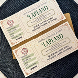 Lapland Boarding Pass, Personalised Lapland Ticket, Christmas Surprise, Holiday Reveal, Magical Adventure Gift for Kids
