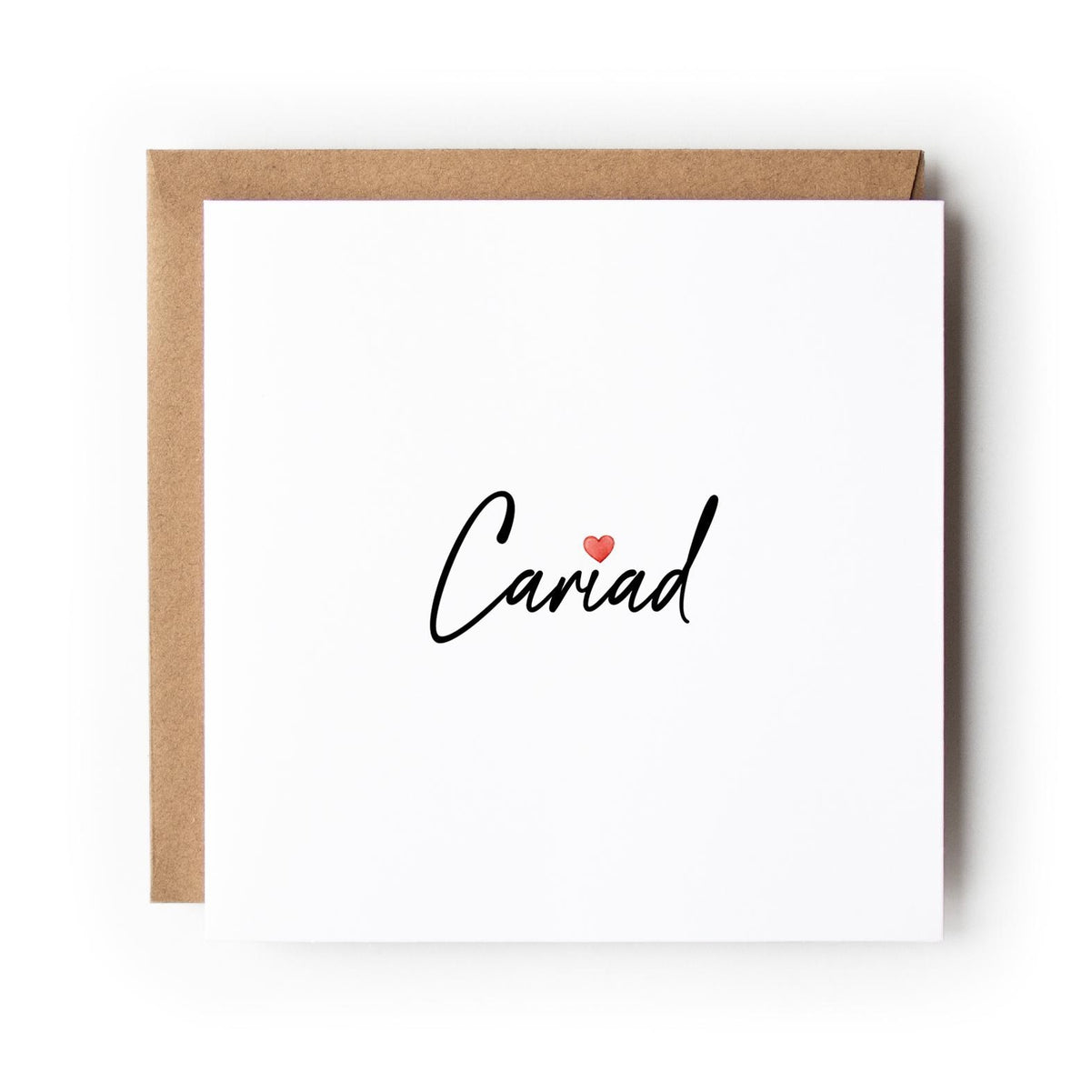 Welsh Cariad St Dwynwen’s Day Card, Welsh Valentine’s Day Card, Welsh Love Card