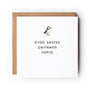 Welsh Puffin St Dwynwen’s Day Card, Dydd Santes Dwynwen Hapus, Welsh Valentine’s Day Card
