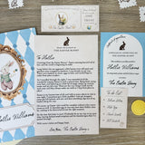 Personalised Easter Bunny Letter Set, Easter Morning Keepsake, Magical Easter Letter for Children