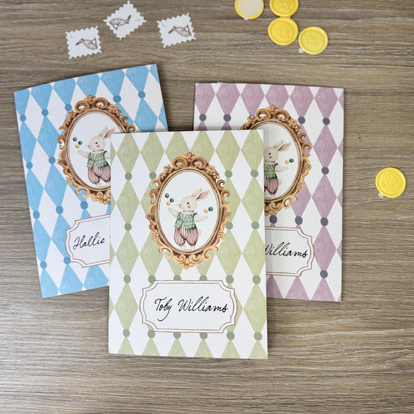 Personalised Easter Bunny Letter Set, Easter Morning Keepsake, Magical Easter Letter for Children