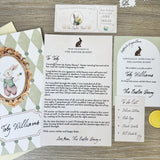 Personalised Easter Bunny Letter Set, Easter Morning Keepsake, Magical Easter Letter for Children