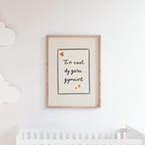 Welsh Nursery Print, Ti’n Cael Dy Garu Gymaint, Loved So Much