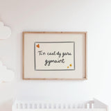 Welsh Nursery Print, Ti’n Cael Dy Garu Gymaint, Loved So Much