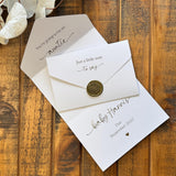 Gold Foil Scan Photo Pregnancy Reveal Card, Personalised Baby Announcement Keepsake