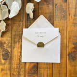 Gold Foil Scan Photo Pregnancy Reveal Card, Personalised Baby Announcement Keepsake