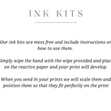 Family Handprint Print Foil Keepsake