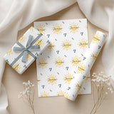 Personalised Birthday Wrapping Paper, Trip Around the Sun, Name & Age Gift Wrap, Wrapping Paper Roll or Sheets