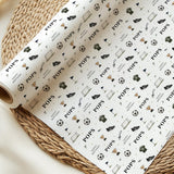 Football Birthday Wrapping Paper for Pops, Pops Football Gift Wrap, Football Birthday Paper, Sports Themed Gift Wrap