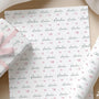 Personalised 18th Birthday Wrapping Paper, Custom 18th Birthday Paper, Girls 18th Gift Wrap, Personalised 18th Birthday Gift Wrap