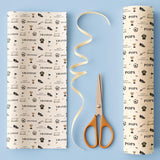 Grandad Football Wrapping Paper, Father’s Day Football Gift Wrap, Football Wrapping Paper for Pops Grandpa, Sports Gift Wrap