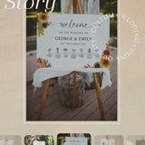 Seascape Wedding Table Plan: Coastal Watercolour Design