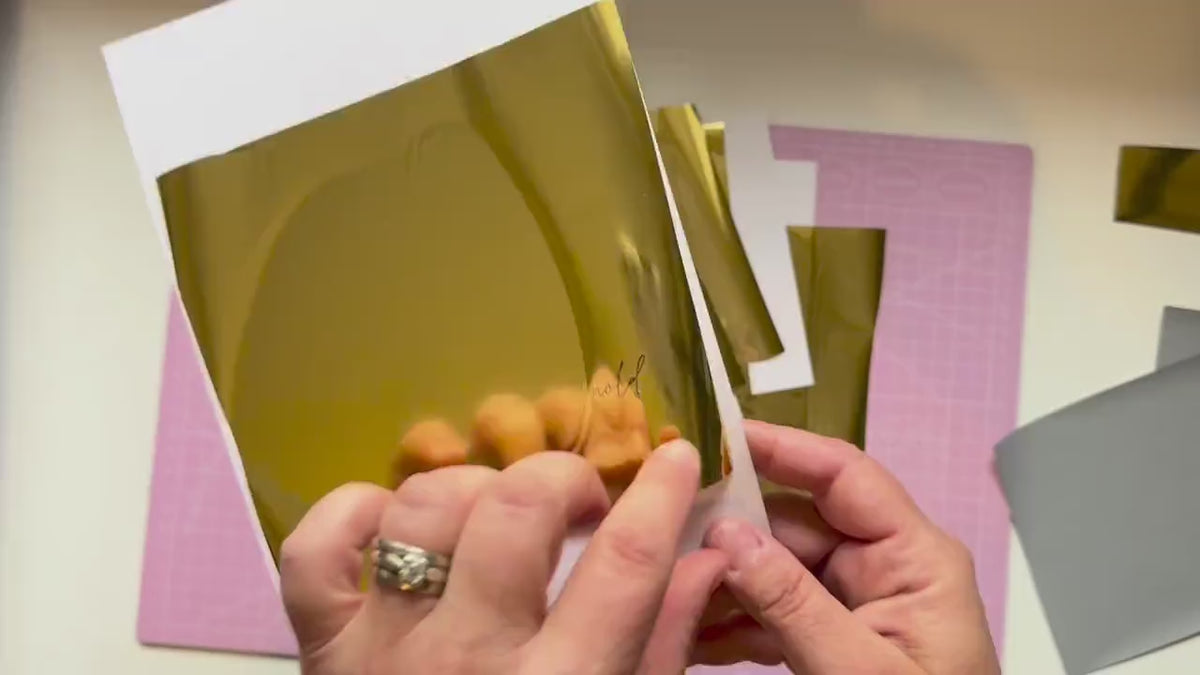 A5 Personalised Baby Hand & Footprint Gold Foil Print, New Baby Keepsake Gift, Birth Announcement Print, Free Ink Kit, Nursery Wall Art