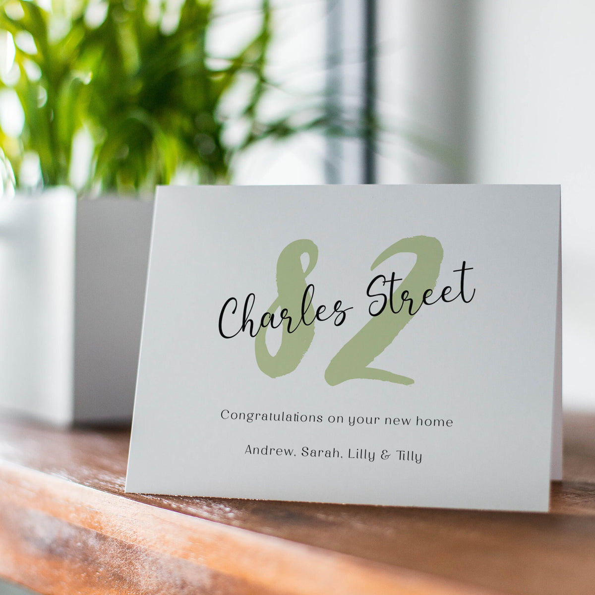 New Home Card, Congratulations on New Home, Happy New Home, Home Sweet Home, First Home Card, Housewarming Card, New House Personalised Card