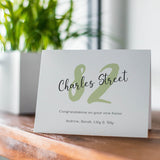 New Home Card, Congratulations on New Home, Happy New Home, Home Sweet Home, First Home Card, Housewarming Card, New House Personalised Card