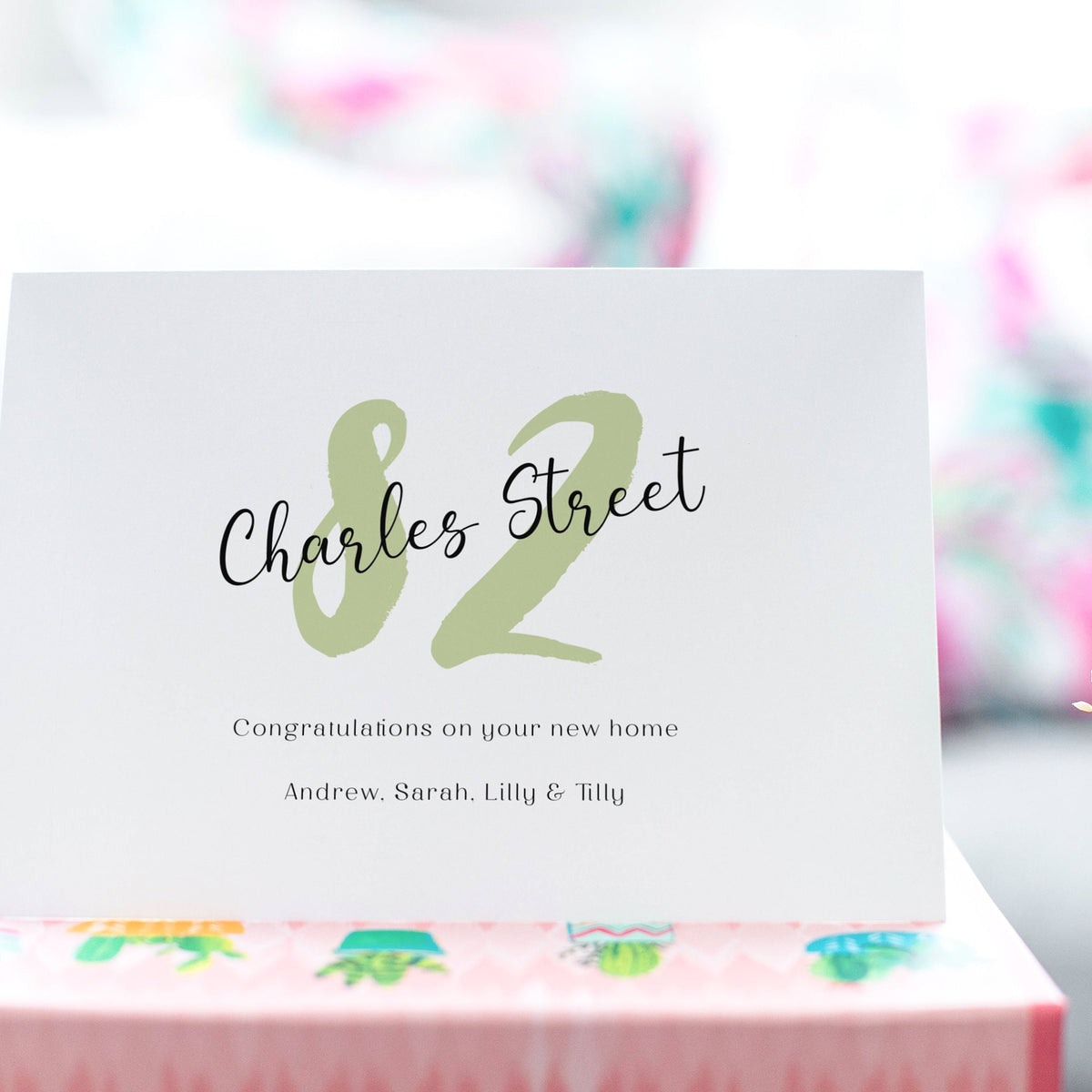 New Home Card, Congratulations on New Home, Happy New Home, Home Sweet Home, First Home Card, Housewarming Card, New House Personalised Card