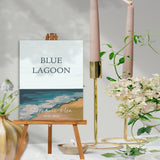 Coastal Design Wedding Table Numbers, Wedding Table Name Cards, Wedding Table Signs, Beach Wedding Table Name Cards, Beachcomber Design.