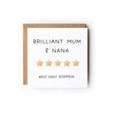 Mother's Day Card for New Grandma, Happy Mother’s Day Card, Mother’s Day Card, Mum Nanny Step-Mum Great-Nan Mothers Day Card, Step Mum Card.