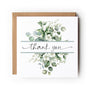 Eucalyptus Thank You Card, Thanks Card